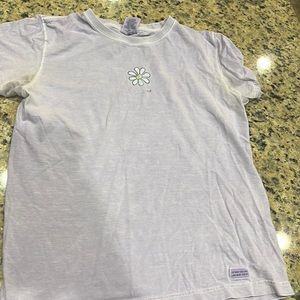 Cute “ Life is Good” T shirt; size small